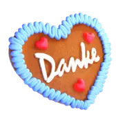 Gingerbread Heart